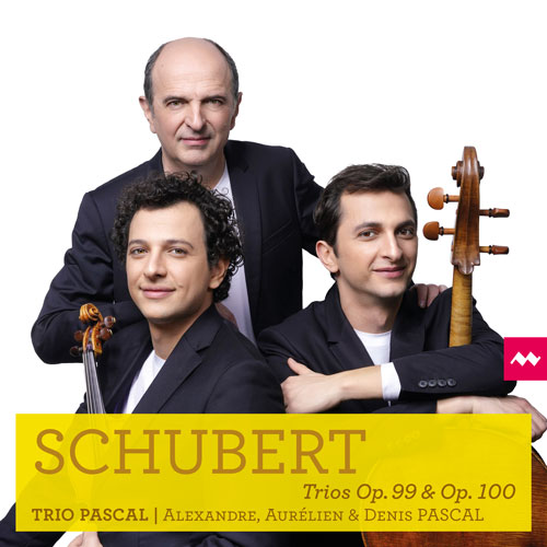 Disque La Musica 025 -Trio PASCAL -Shcubert Trios opus 99 et 100
